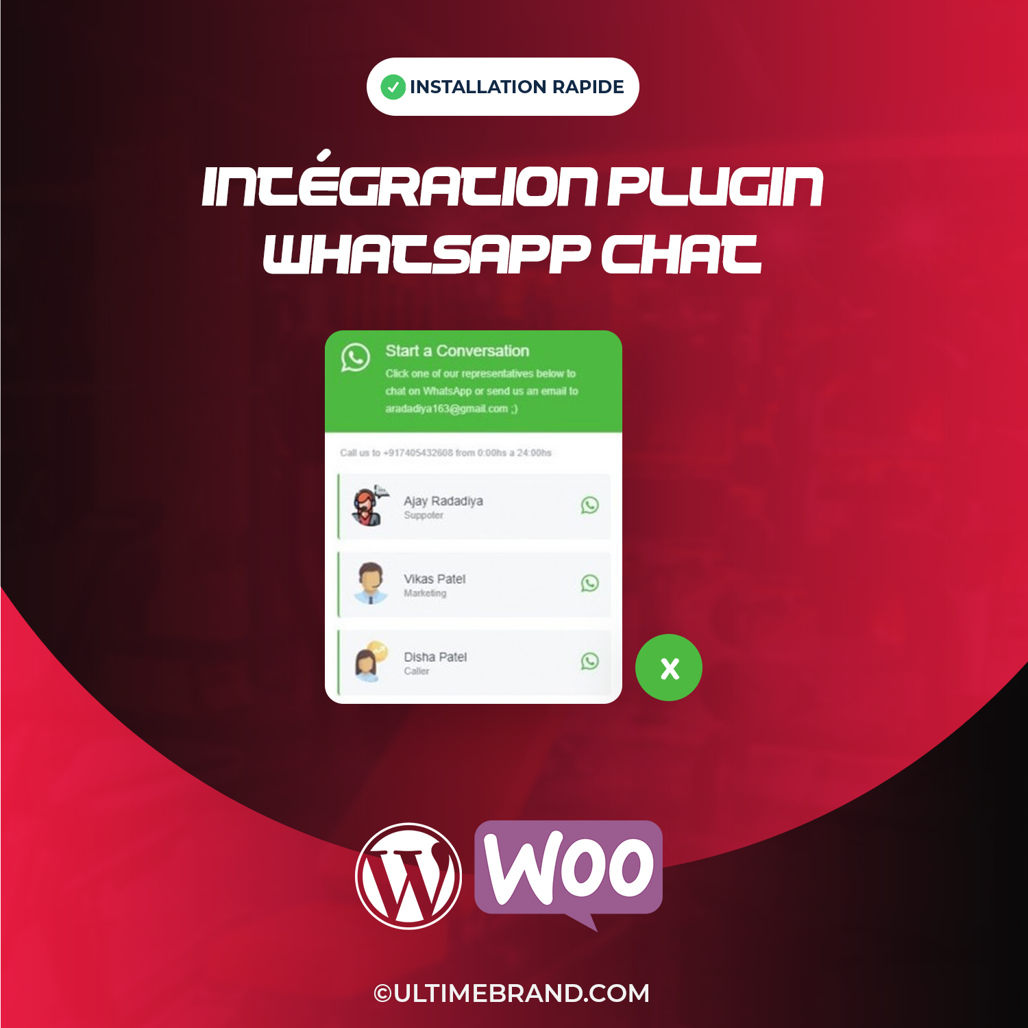 Intégration Plugin WhatsApp Chat Sur Votre Site WordPress