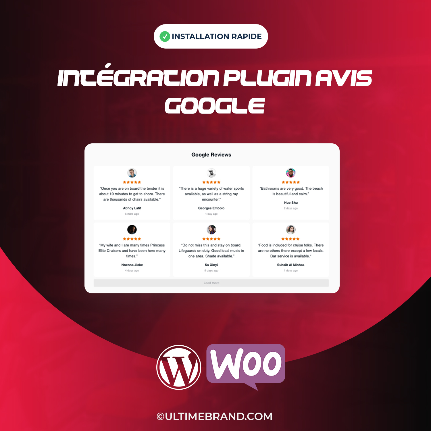 Intégration Plugin Avis Google Sur WordPress
